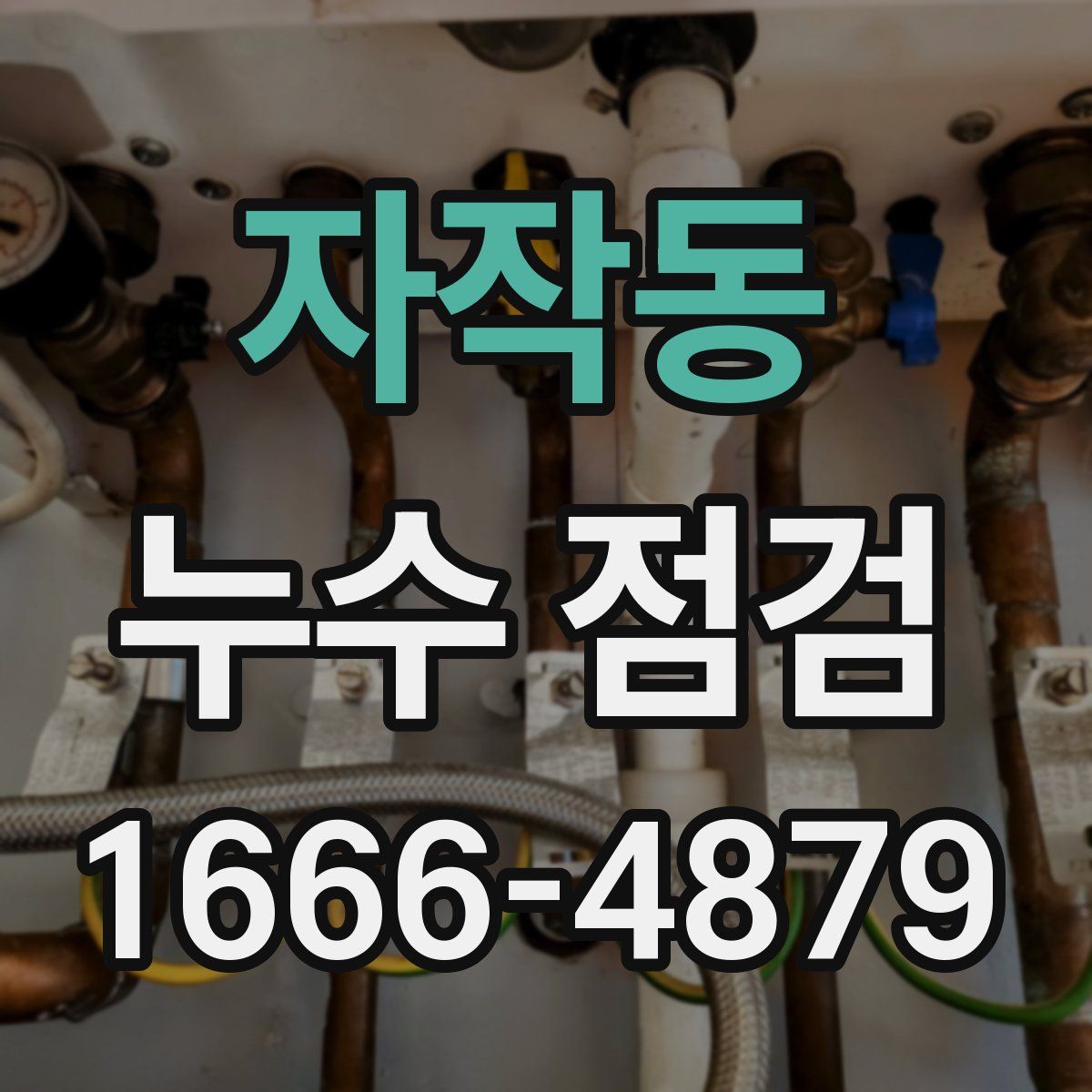 자작동 누수 점검