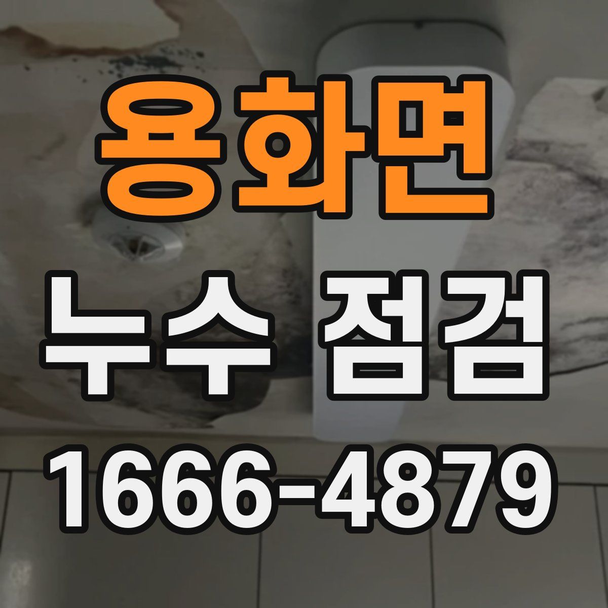 용화면 누수 점검