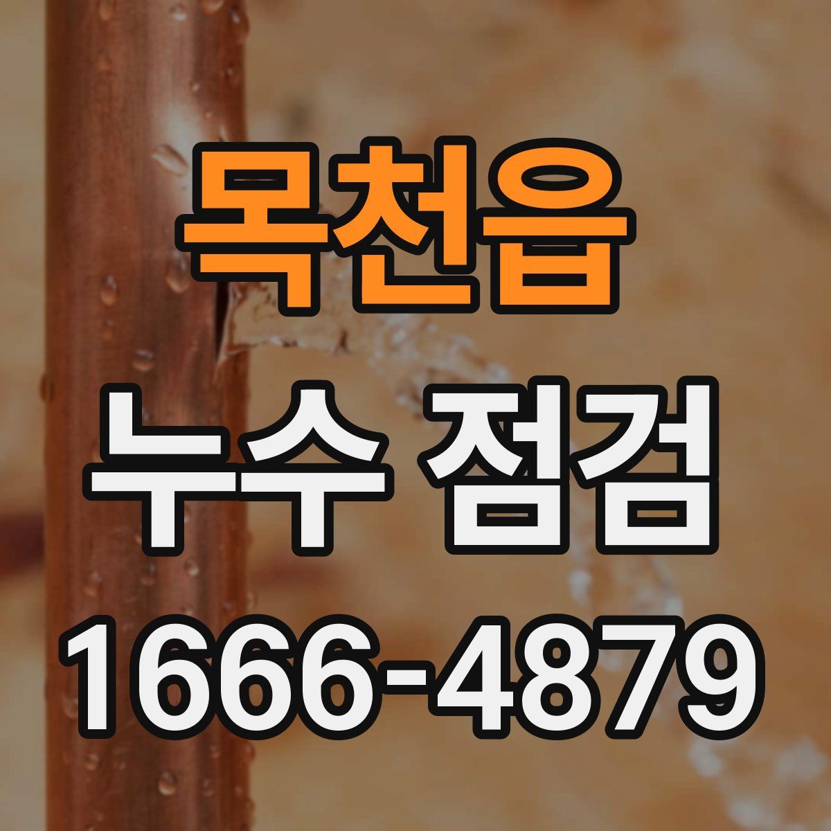 목천읍 누수 점검