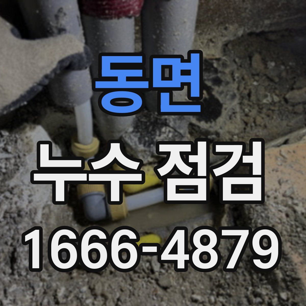 동면 누수 점검