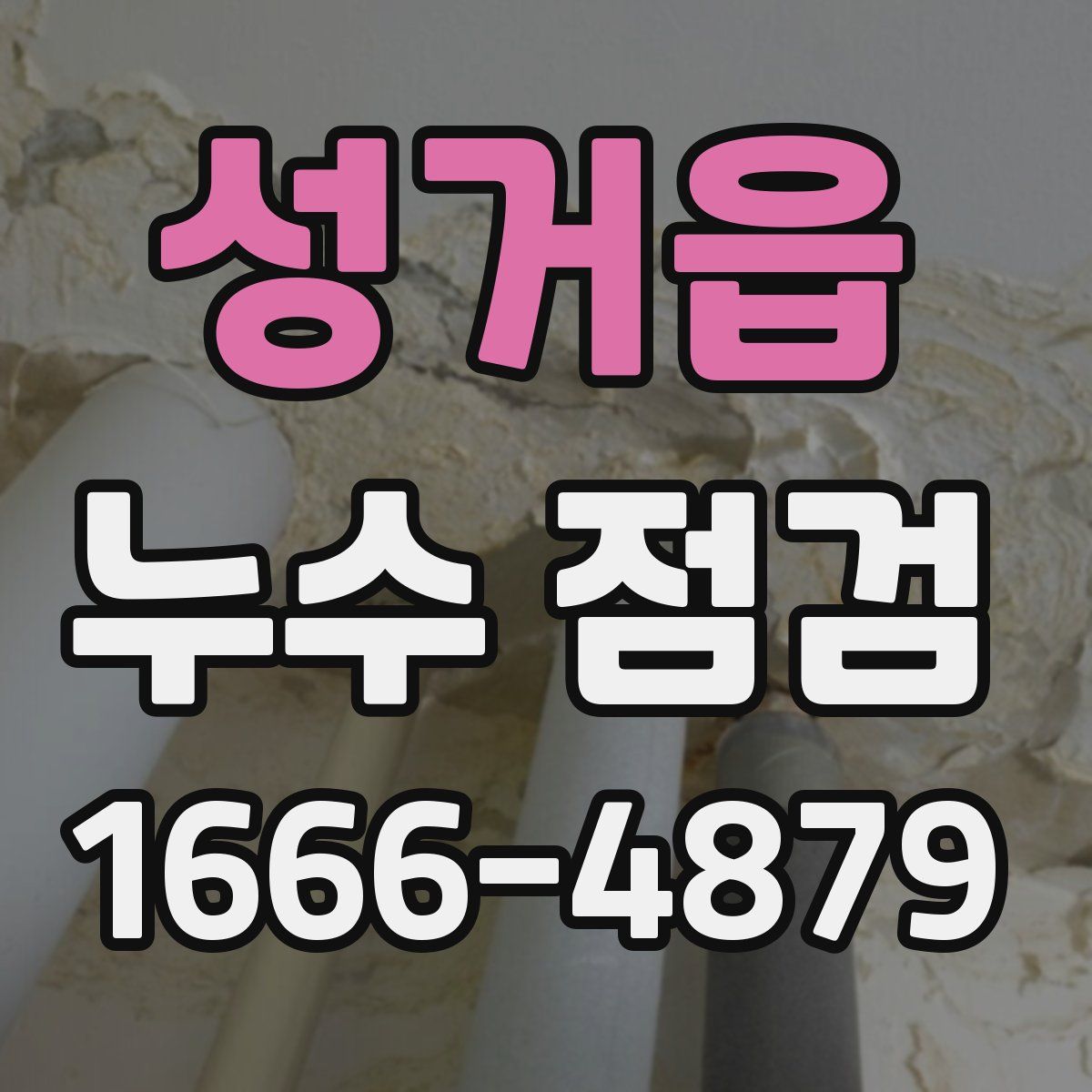 성거읍 누수 점검