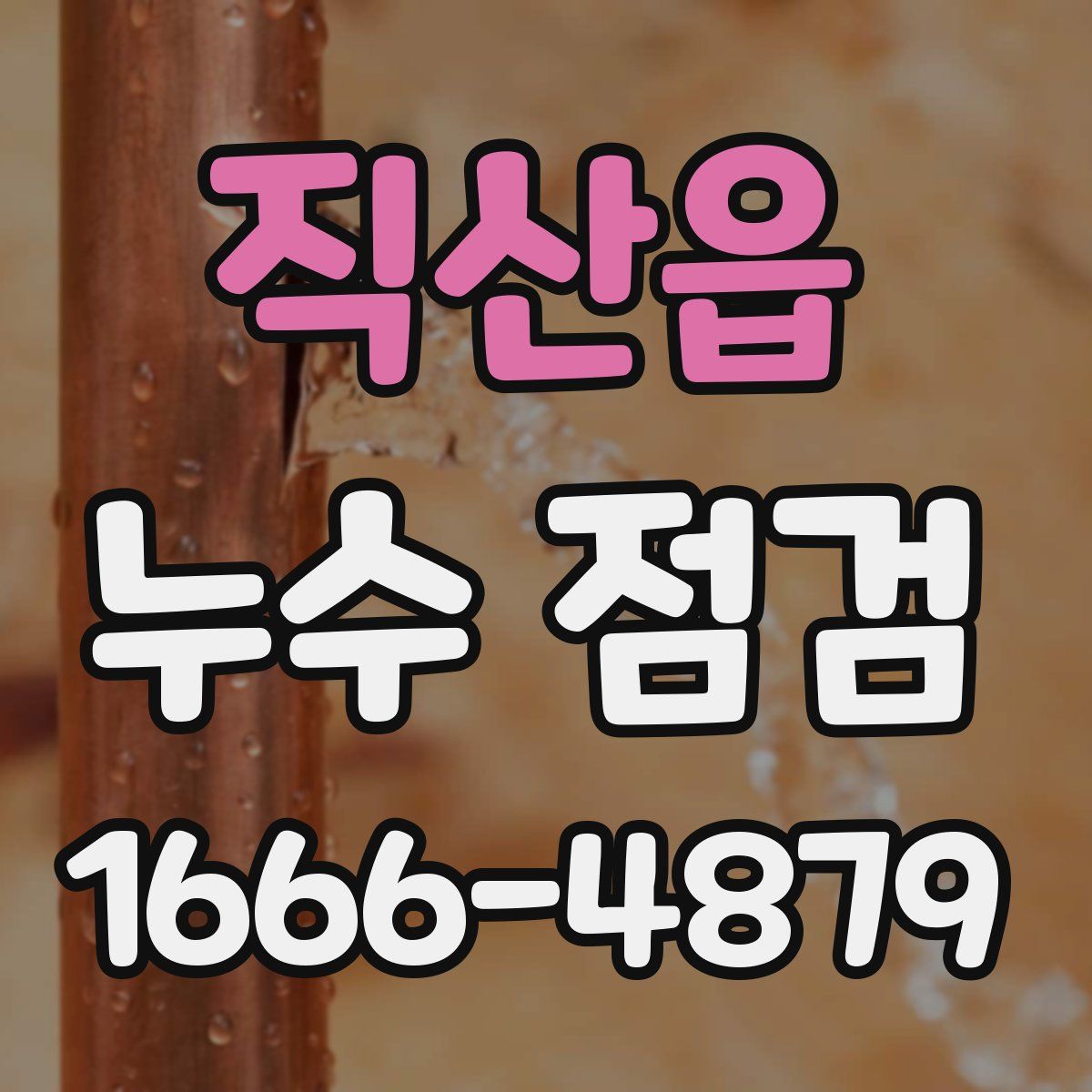 직산읍 누수 점검