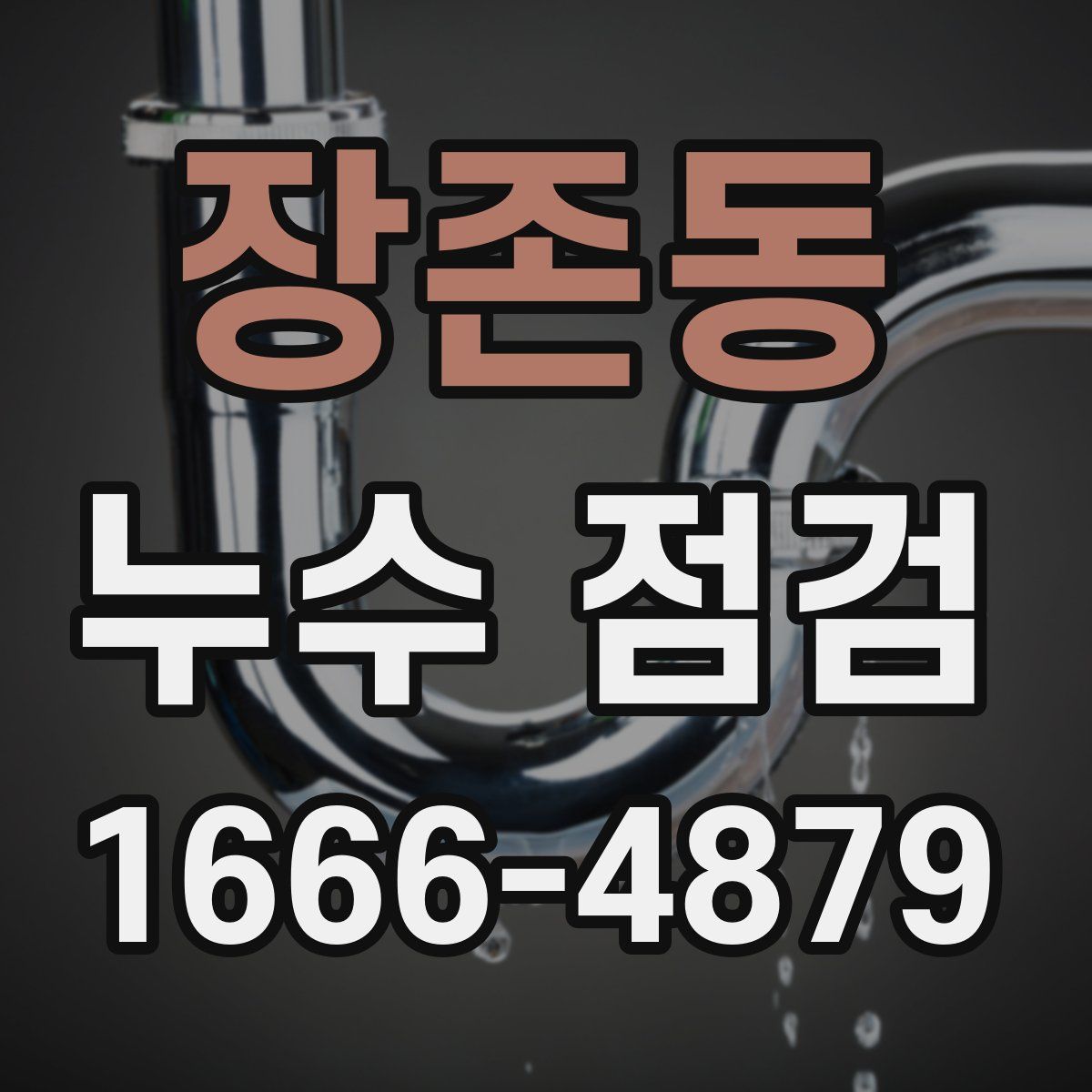 장존동 누수 점검