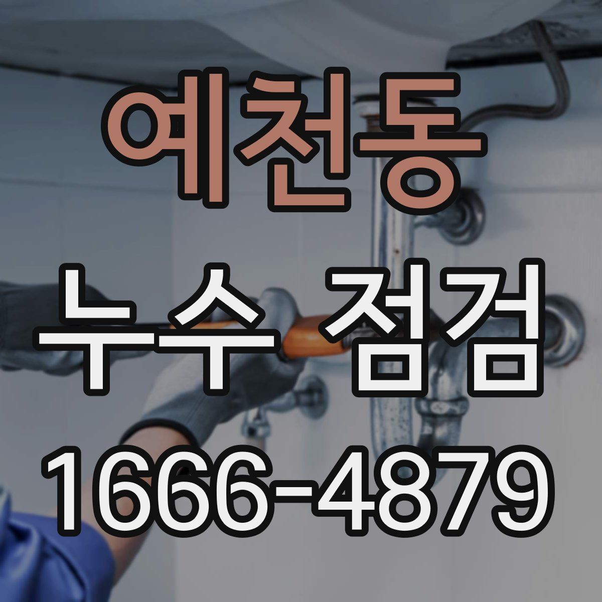예천동 누수 점검
