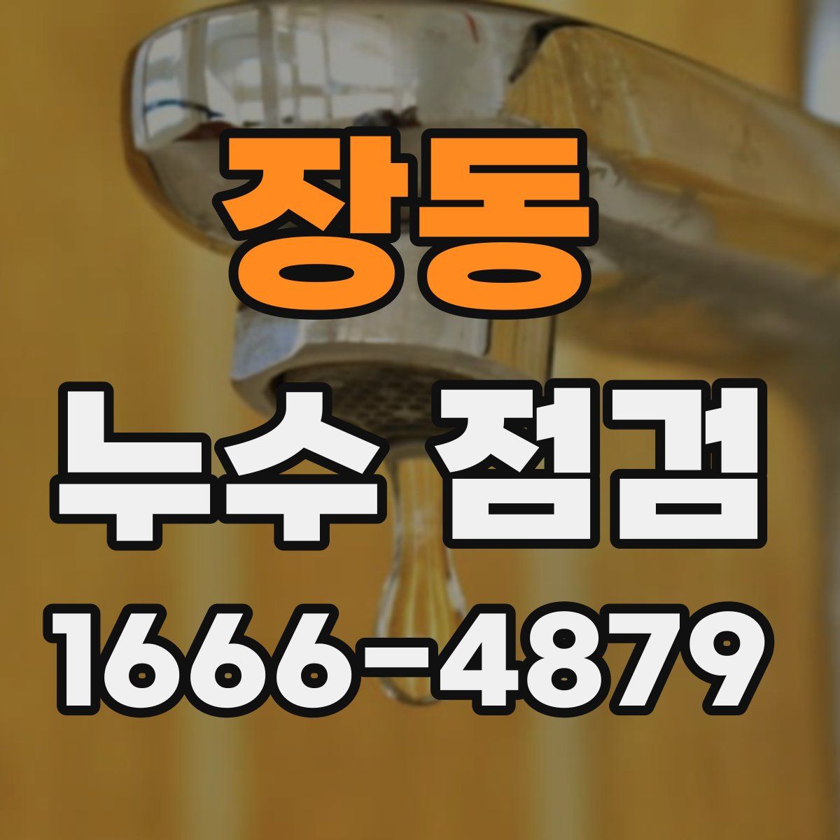 장동 누수 점검