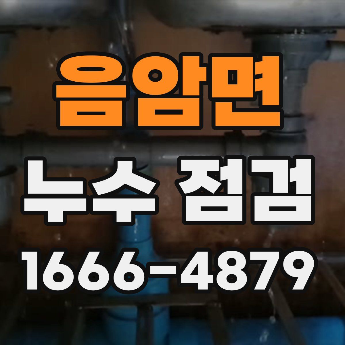 음암면 누수 점검
