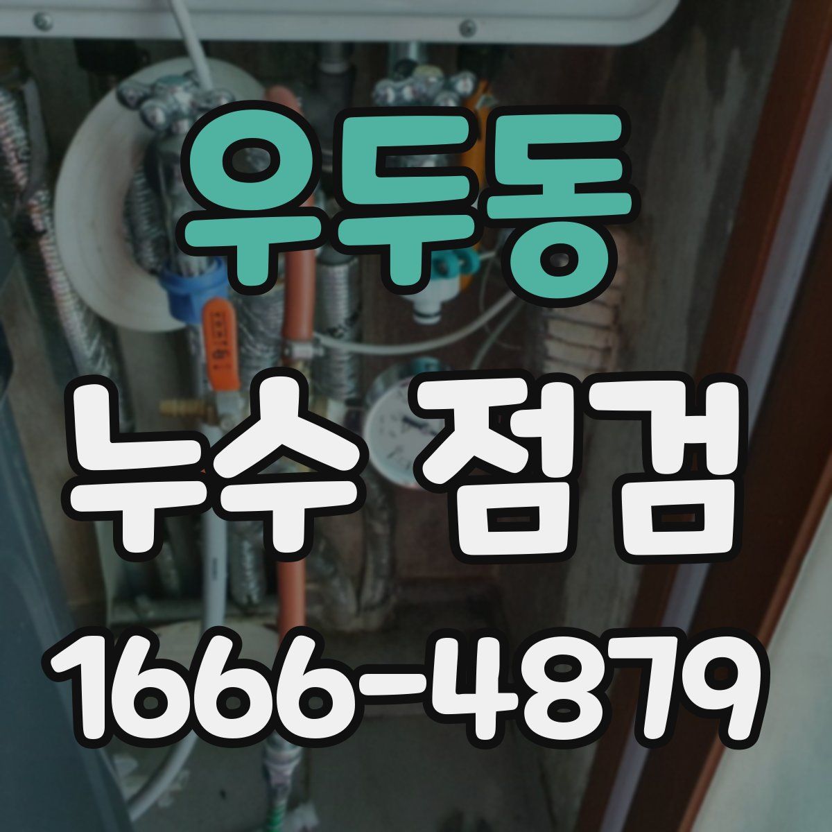 우두동 누수 점검