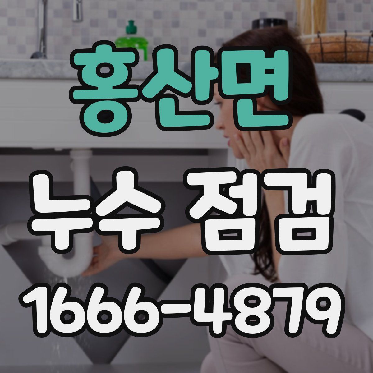홍산면 누수 점검