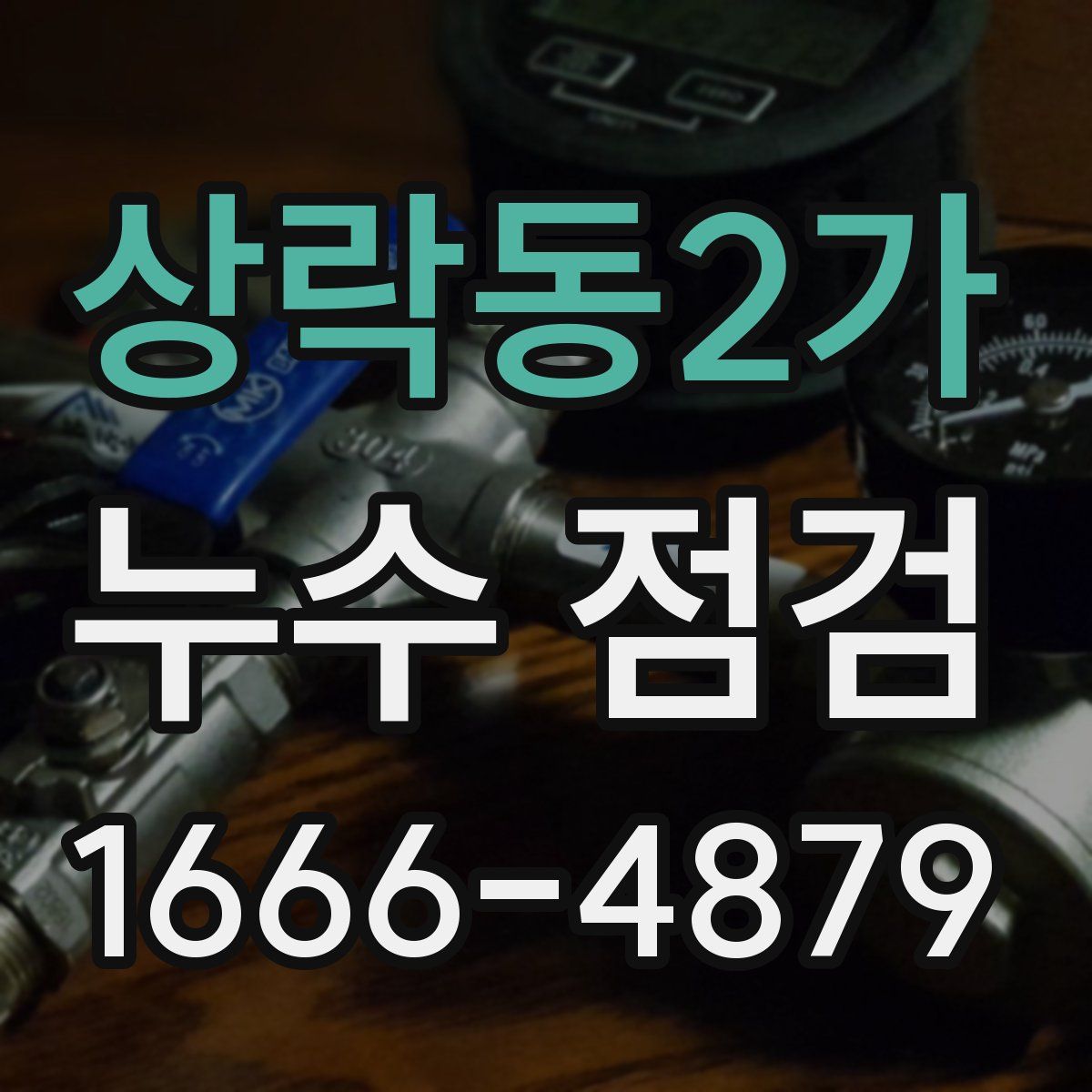 상락동2가 누수 점검