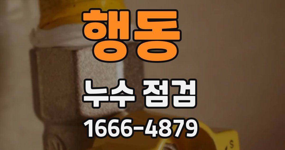 행동 누수 점검