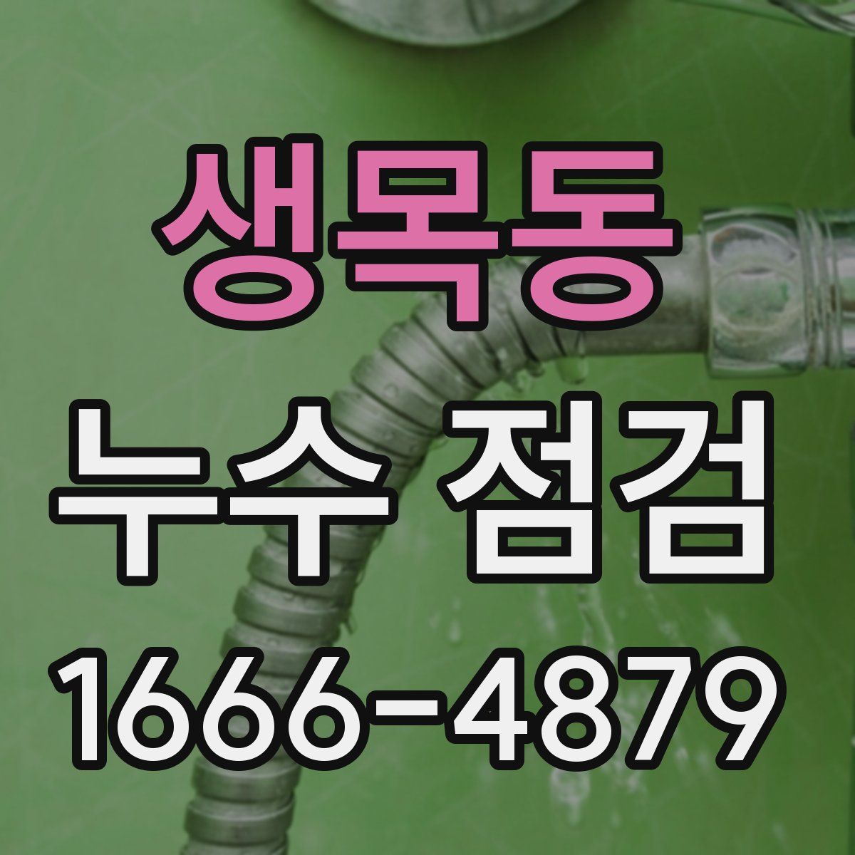 생목동 누수 점검