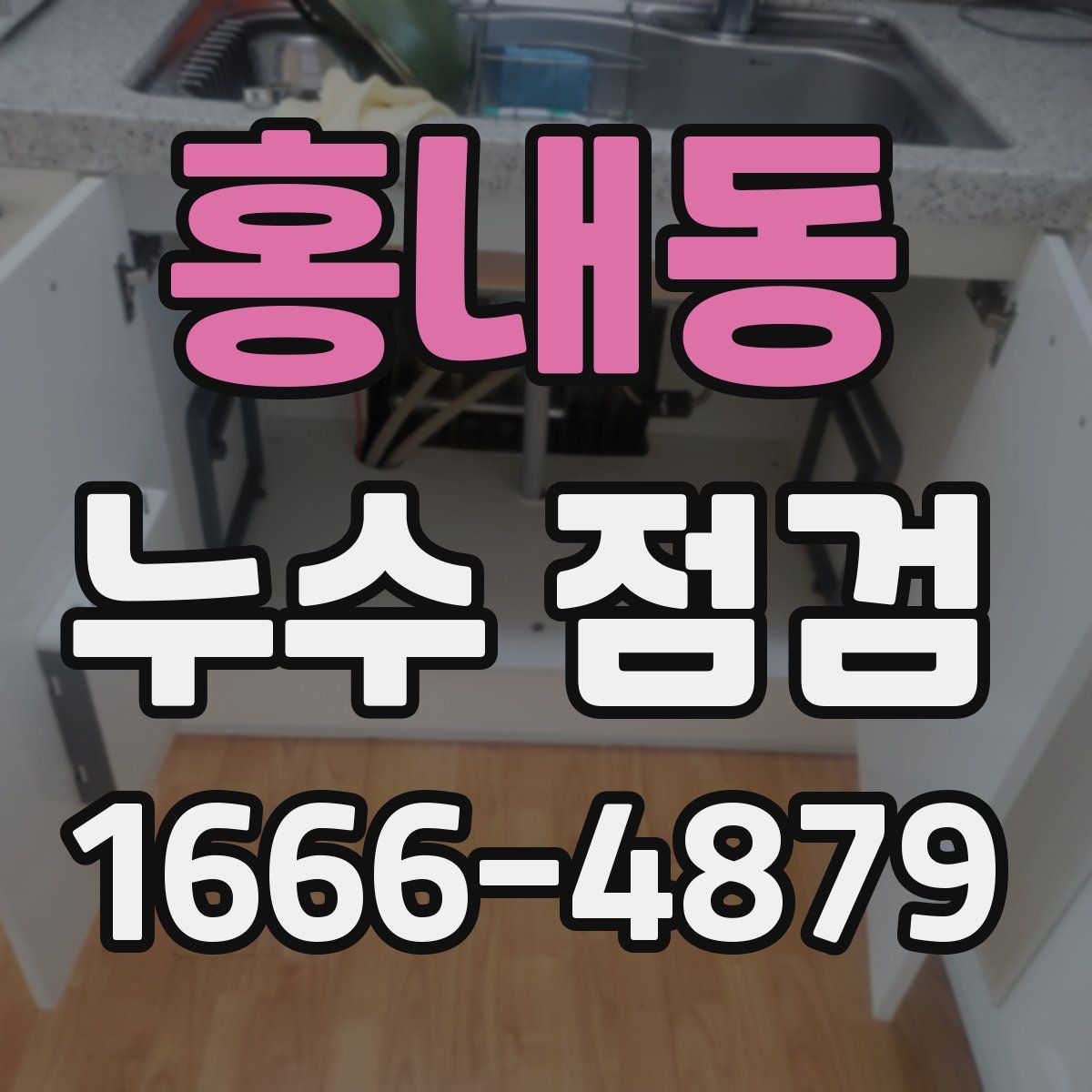 홍내동 누수 점검