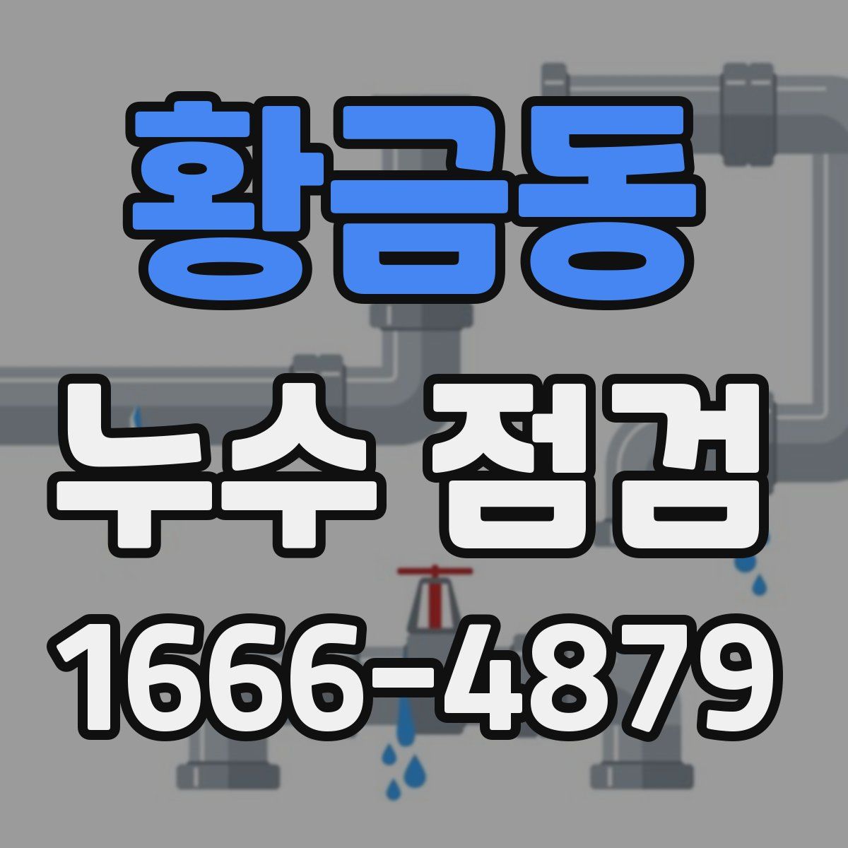 황금동 누수 점검