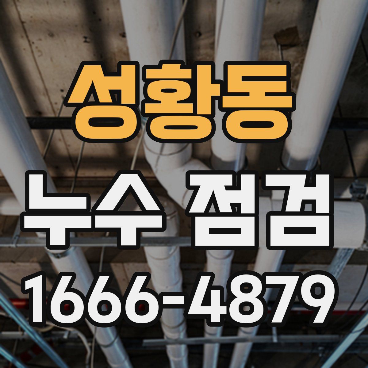성황동 누수 점검