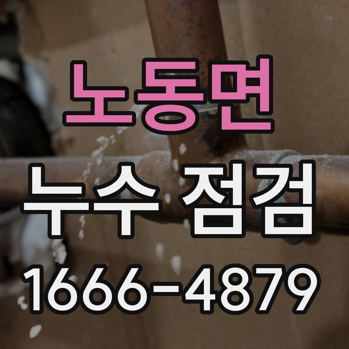 노동면 누수 점검