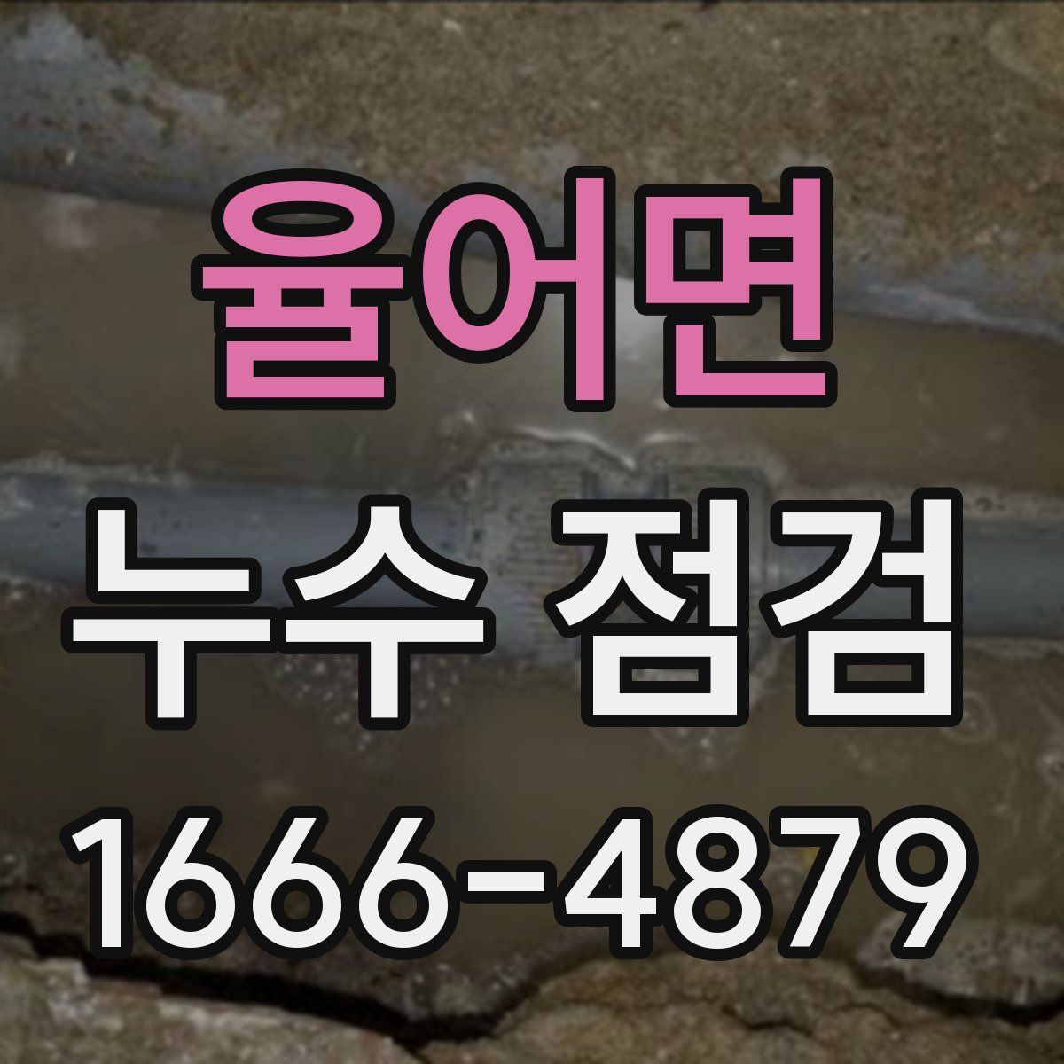 율어면 누수 점검