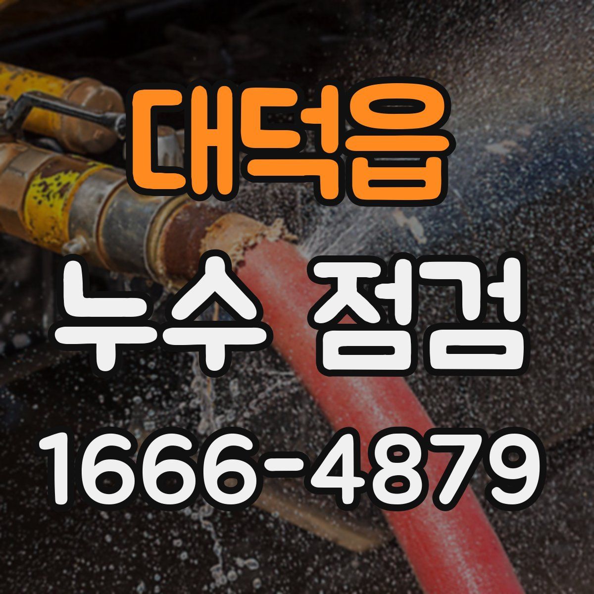 대덕읍 누수 점검