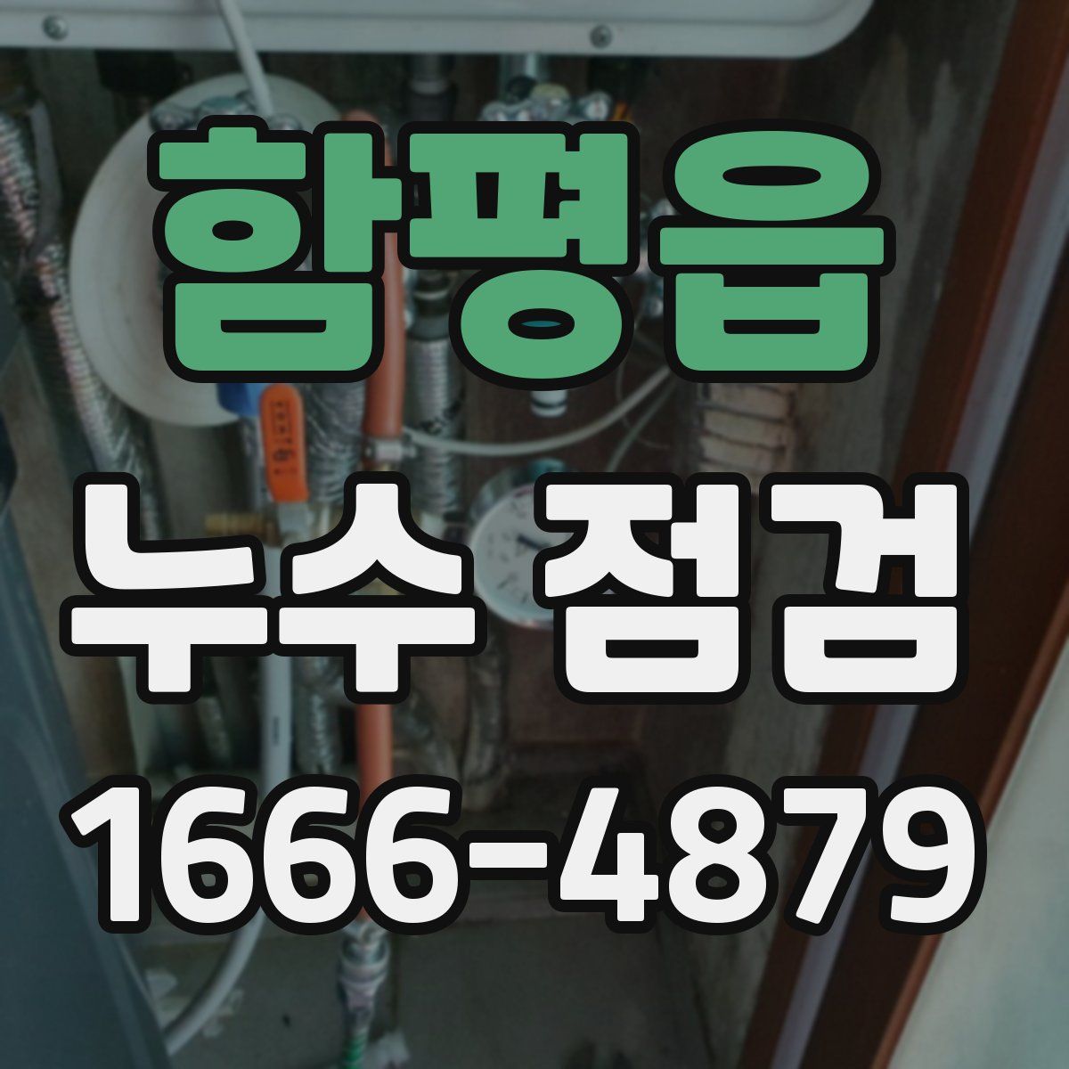 함평읍 누수 점검