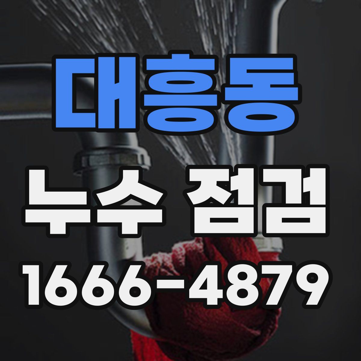 대흥동 누수 점검