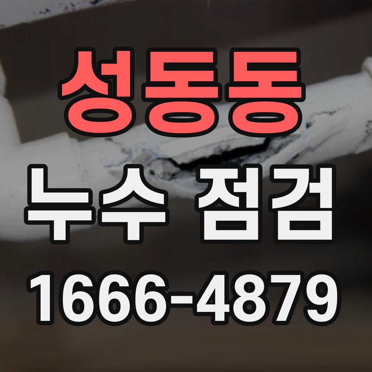 성동동 누수 점검