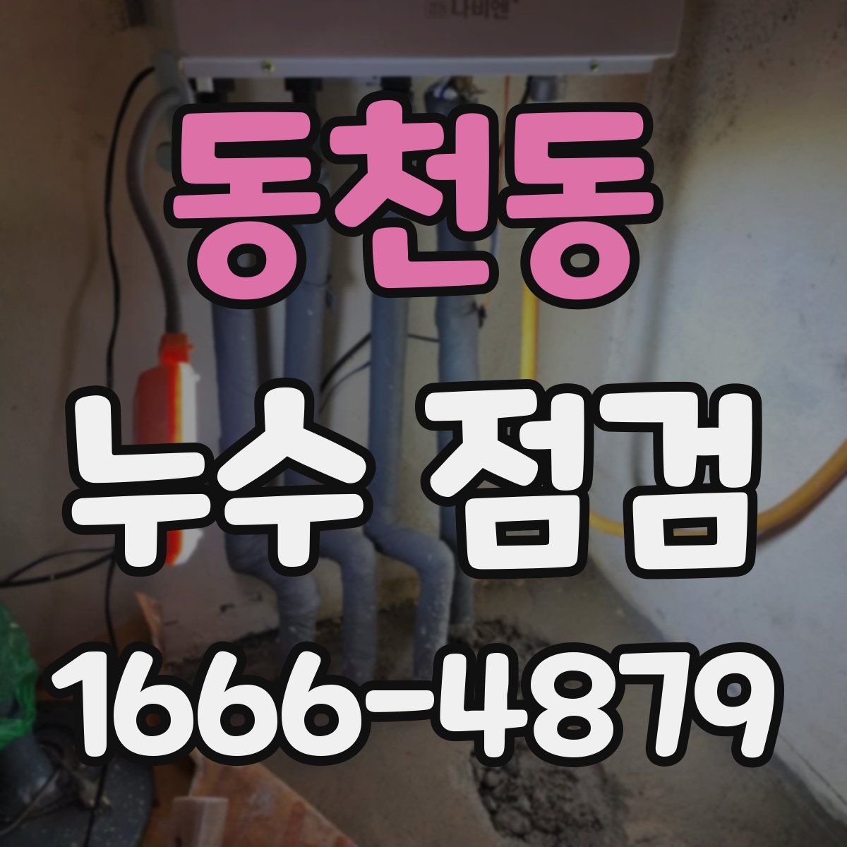 동천동 누수 점검