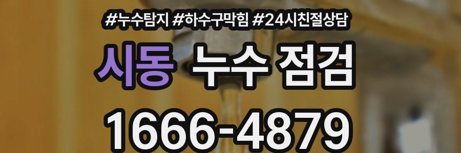 시동 누수 점검
