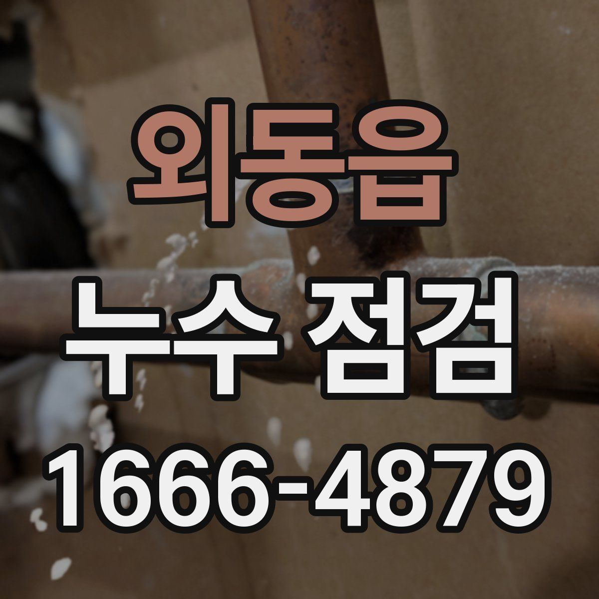 외동읍 누수 점검