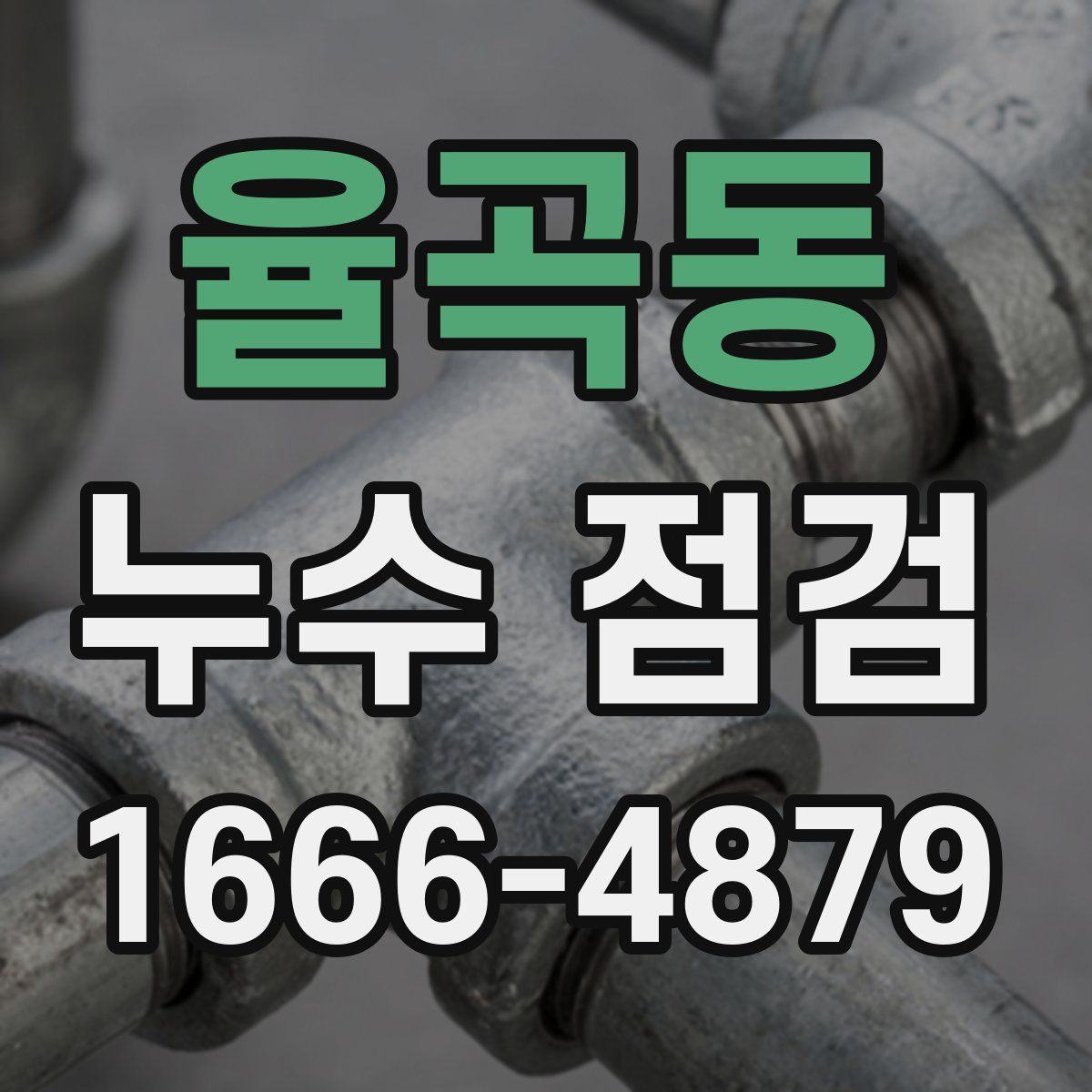 율곡동 누수 점검