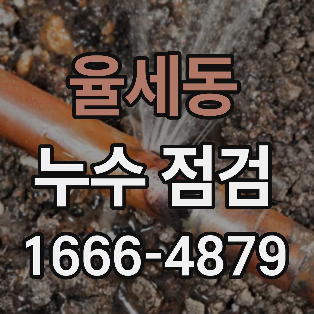 율세동 누수 점검