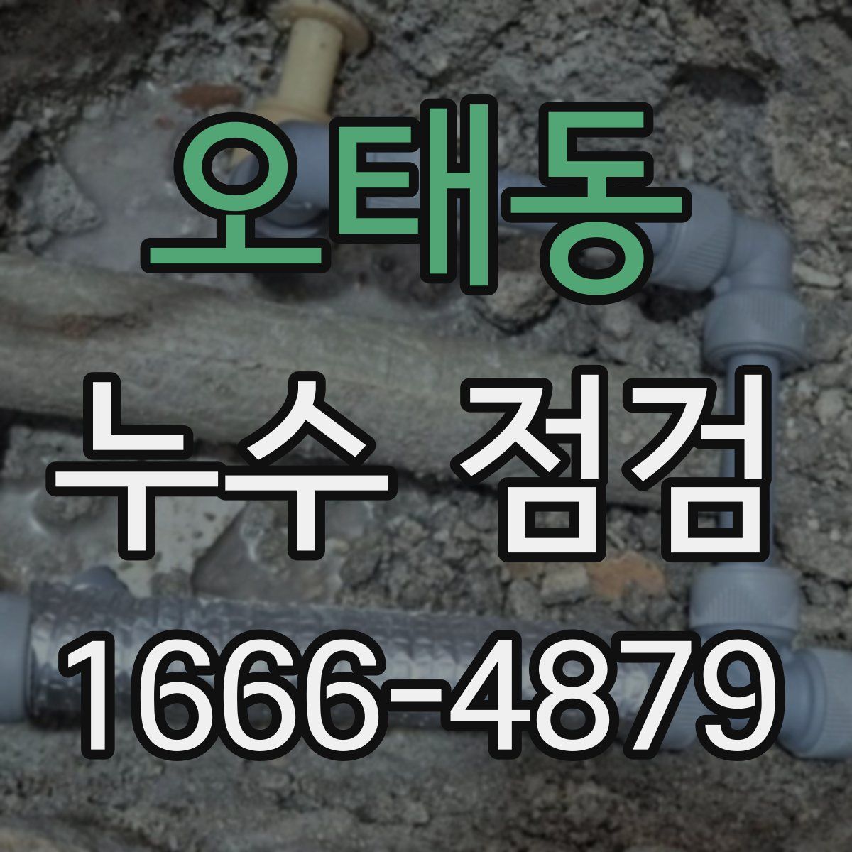 오태동 누수 점검