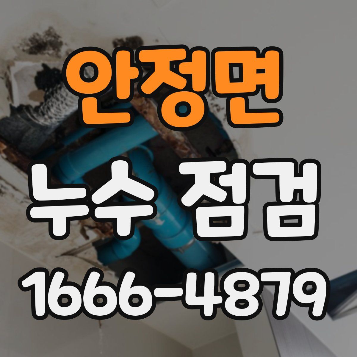 안정면 누수 점검