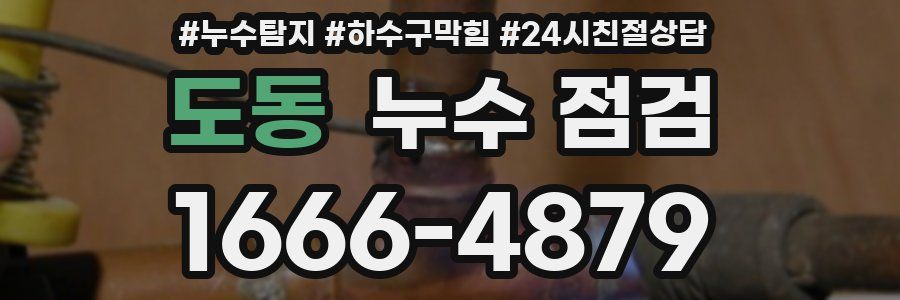 도동 누수 점검