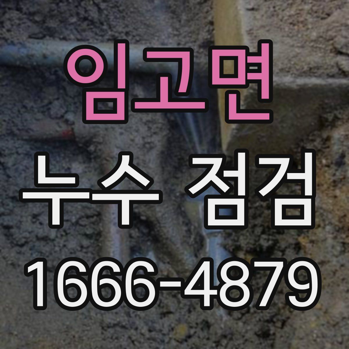 임고면 누수 점검