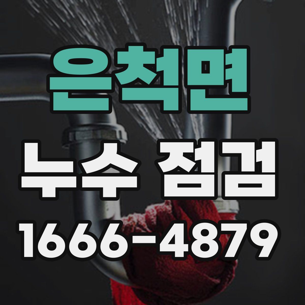 은척면 누수 점검