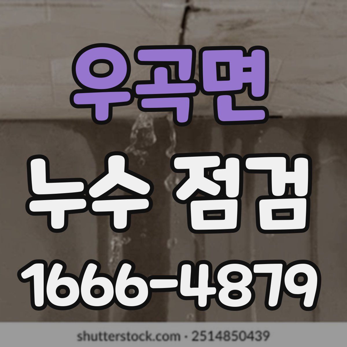우곡면 누수 점검