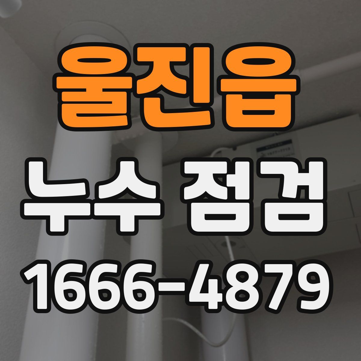 울진읍 누수 점검