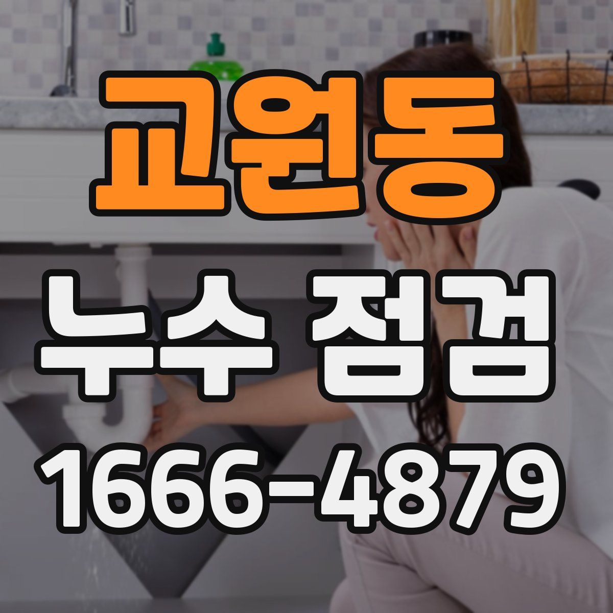 교원동 누수 점검