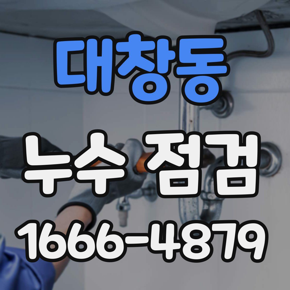 대창동 누수 점검