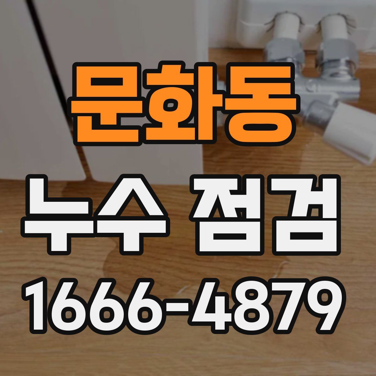 문화동 누수 점검