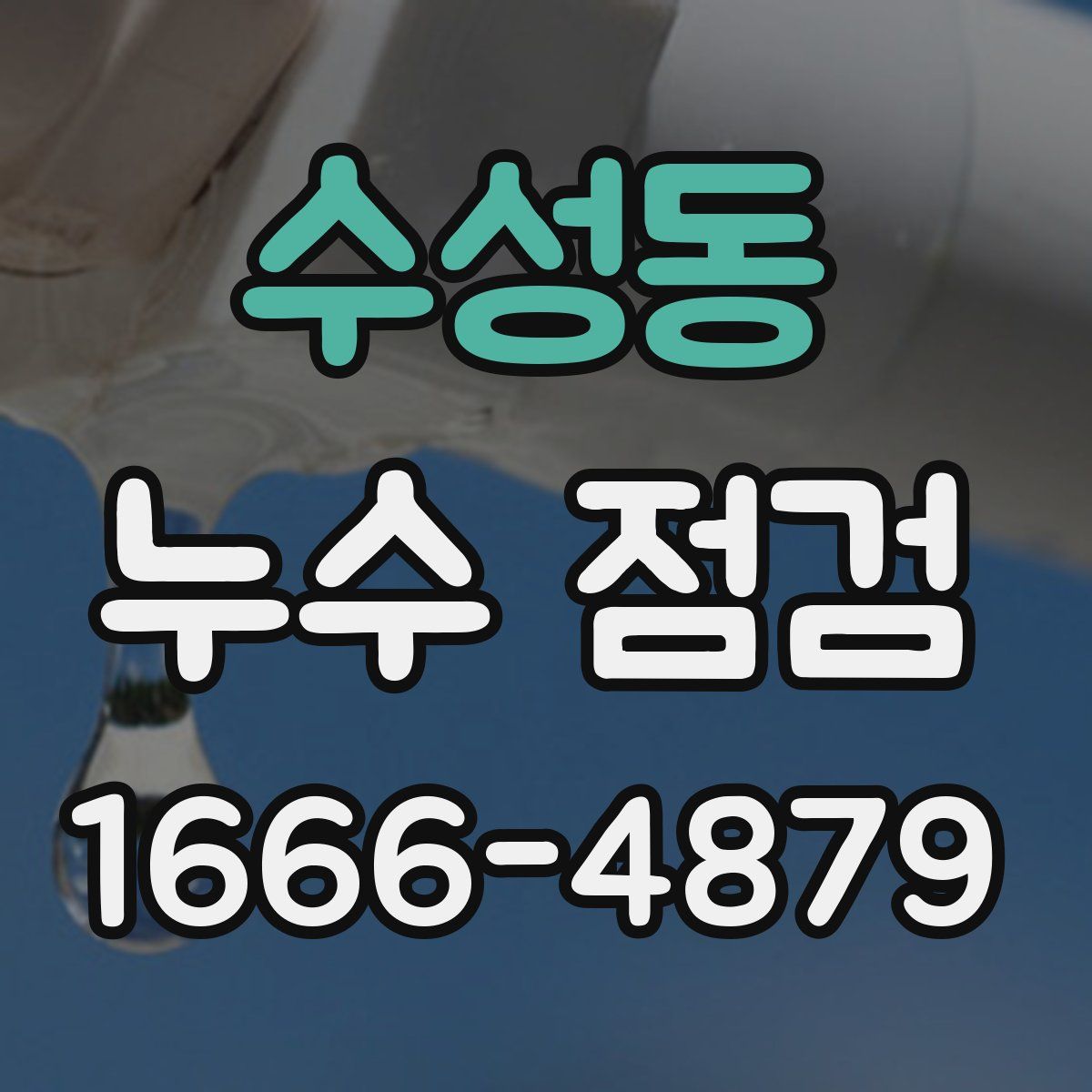 수성동 누수 점검