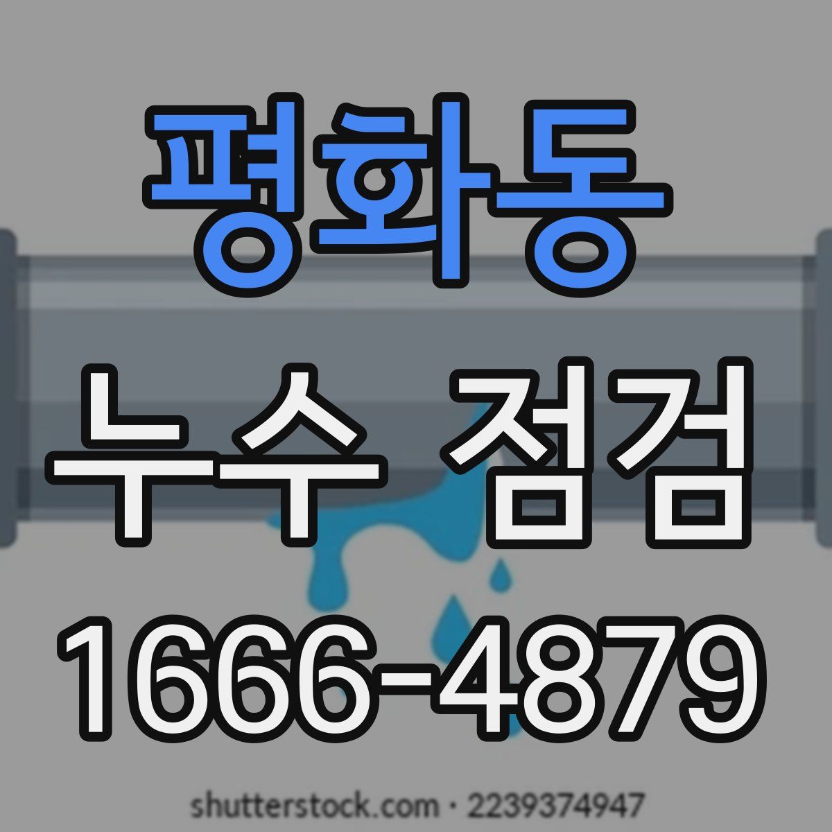 평화동 누수 점검