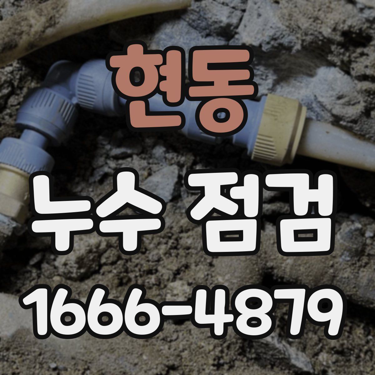 현동 누수 점검
