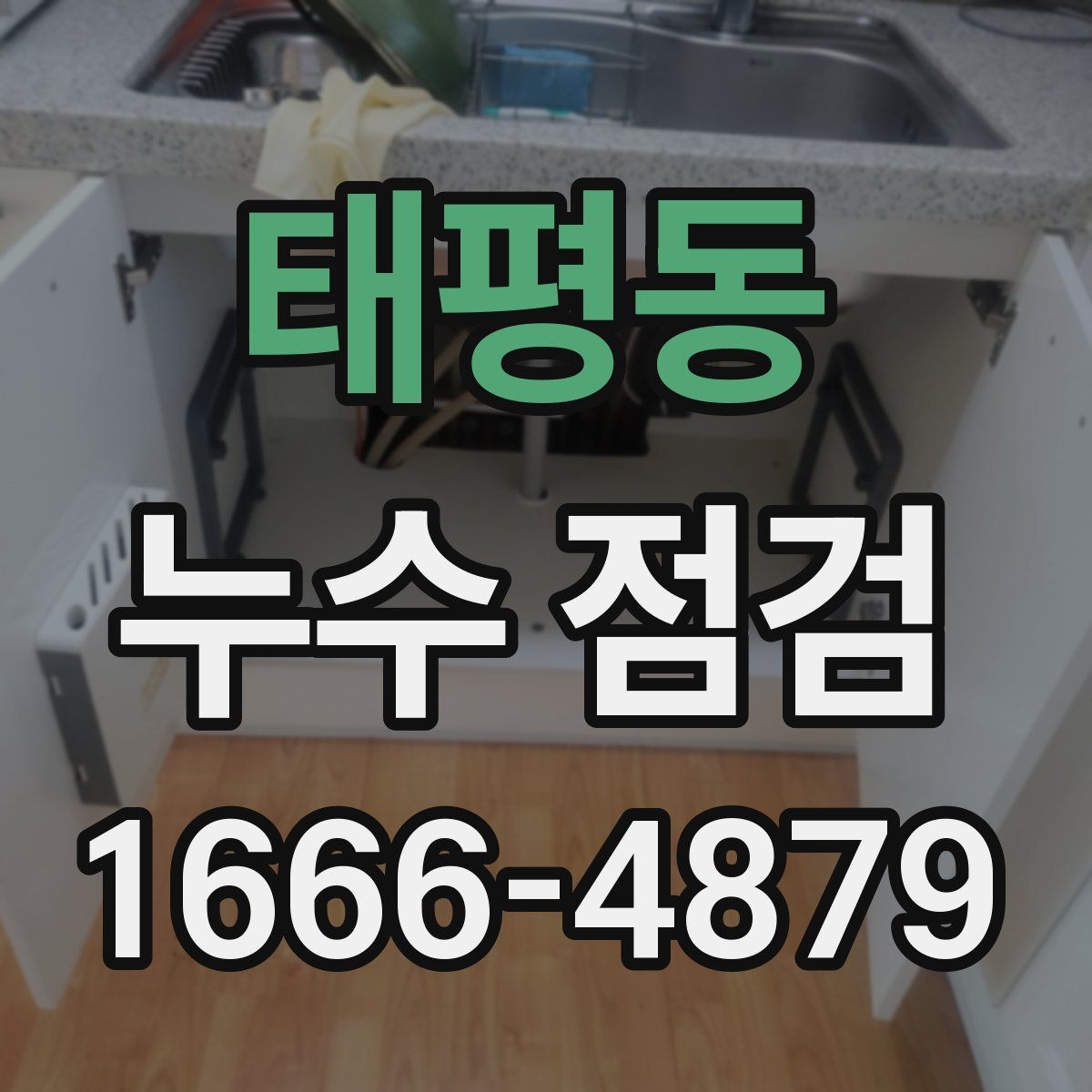 태평동 누수 점검