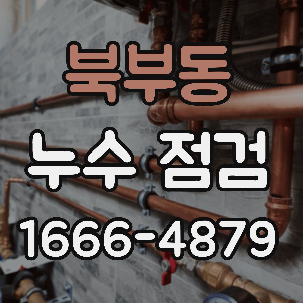 북부동 누수 점검