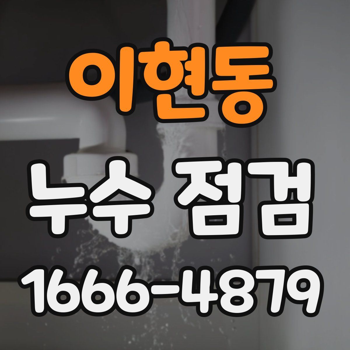 이현동 누수 점검