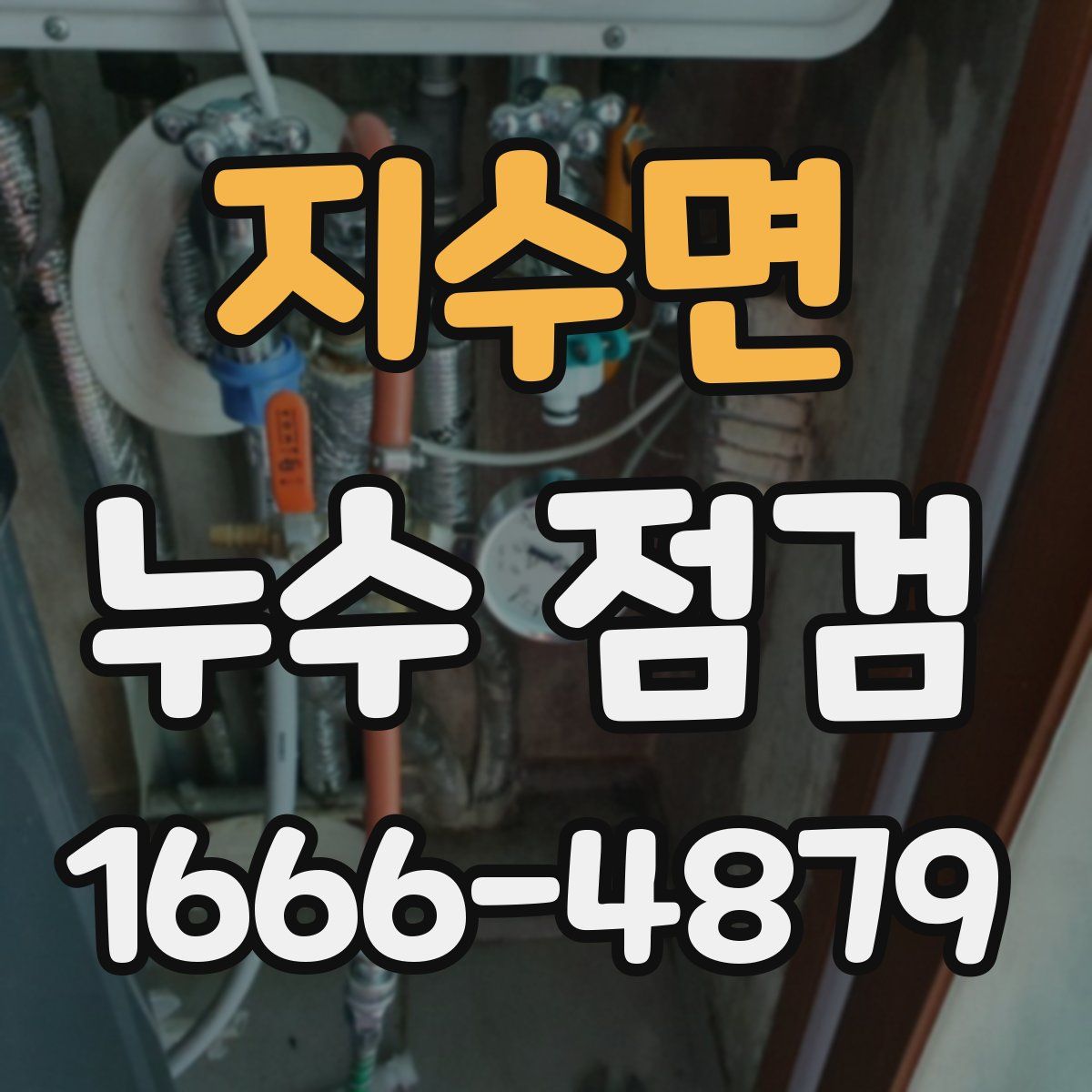지수면 누수 점검