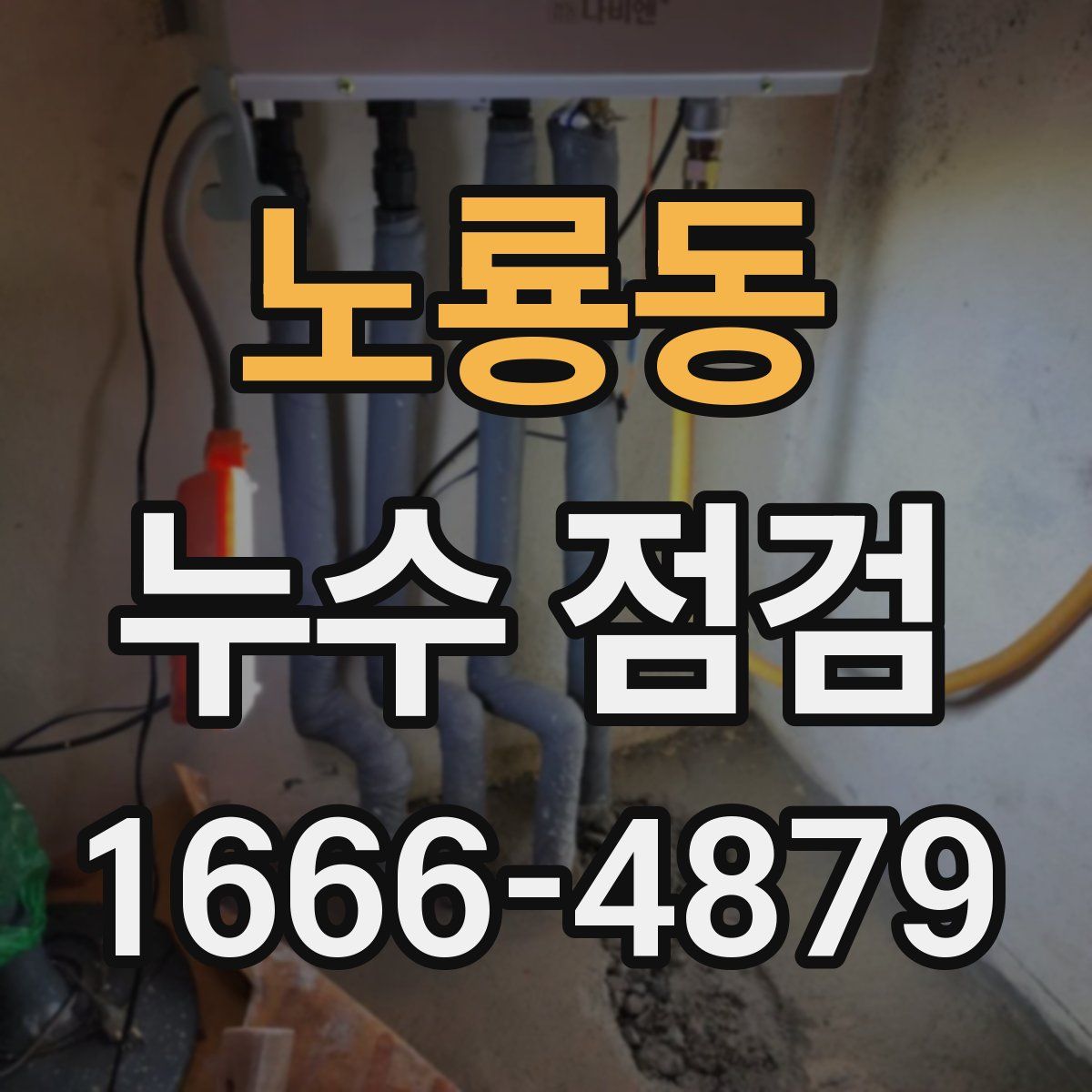 노룡동 누수 점검