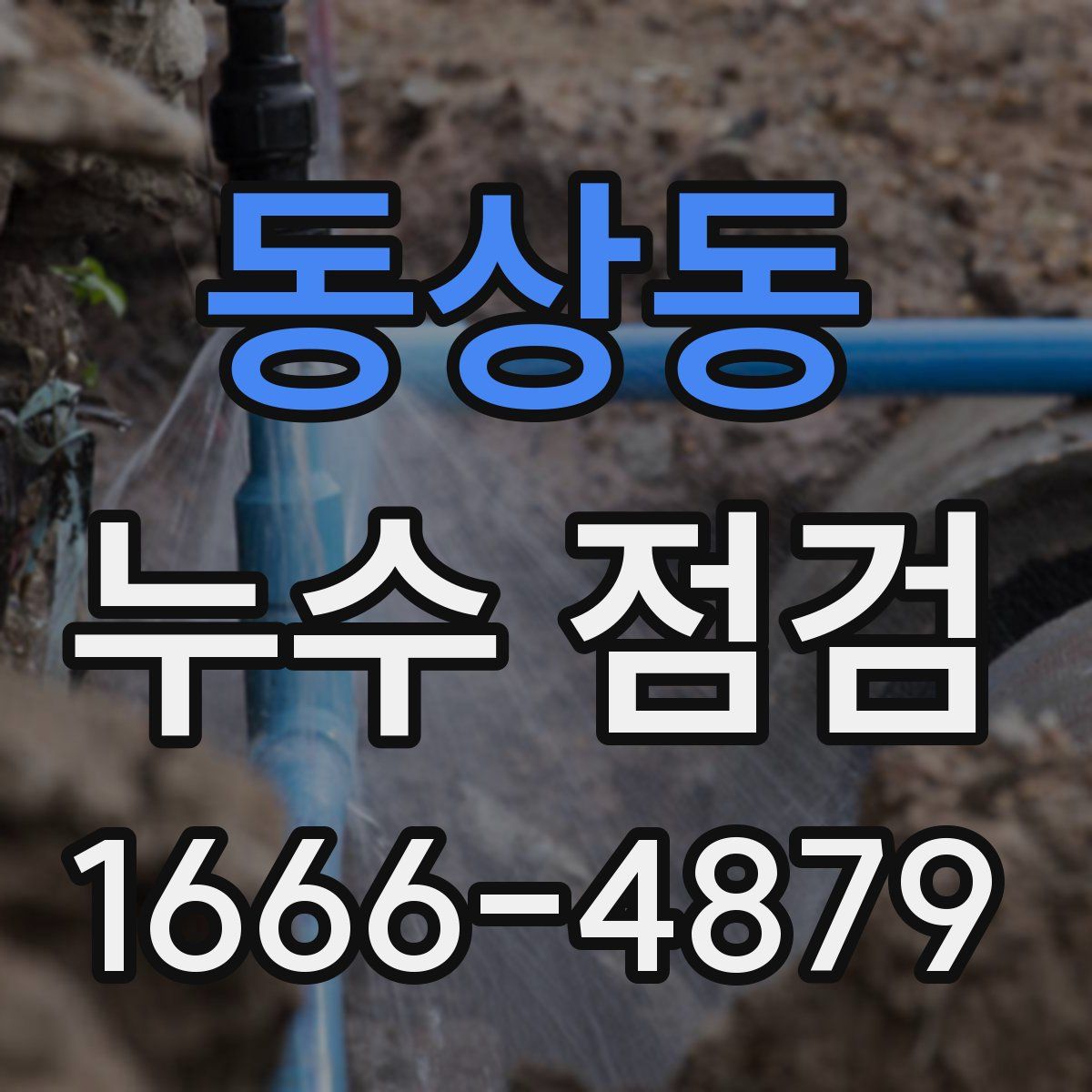 동상동 누수 점검