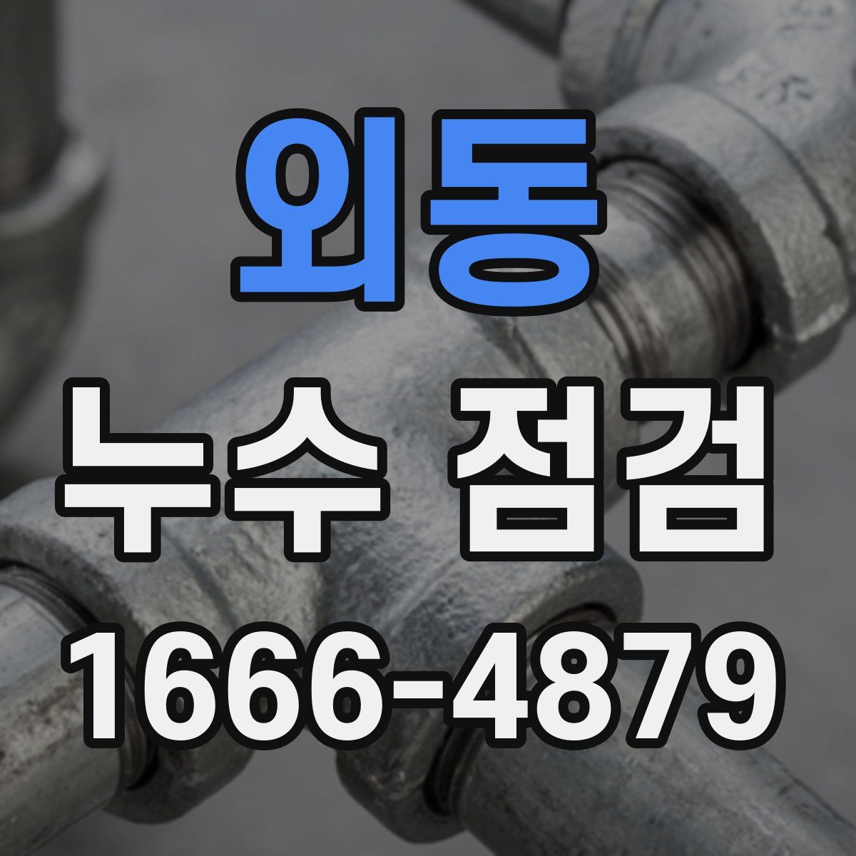 외동 누수 점검