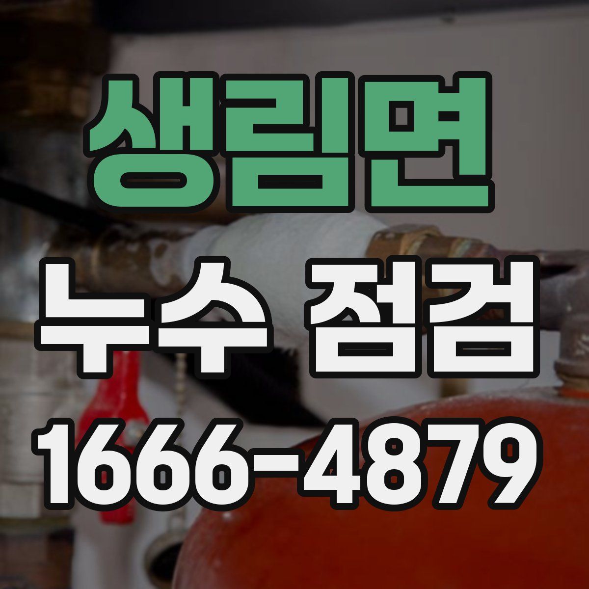 생림면 누수 점검